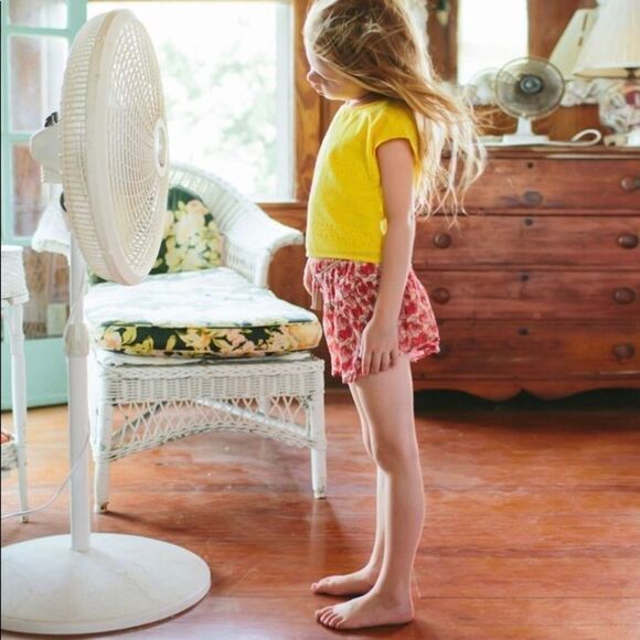 Zara soft floral print belted shorts EUC 13/14Y - Picture 1 of 5